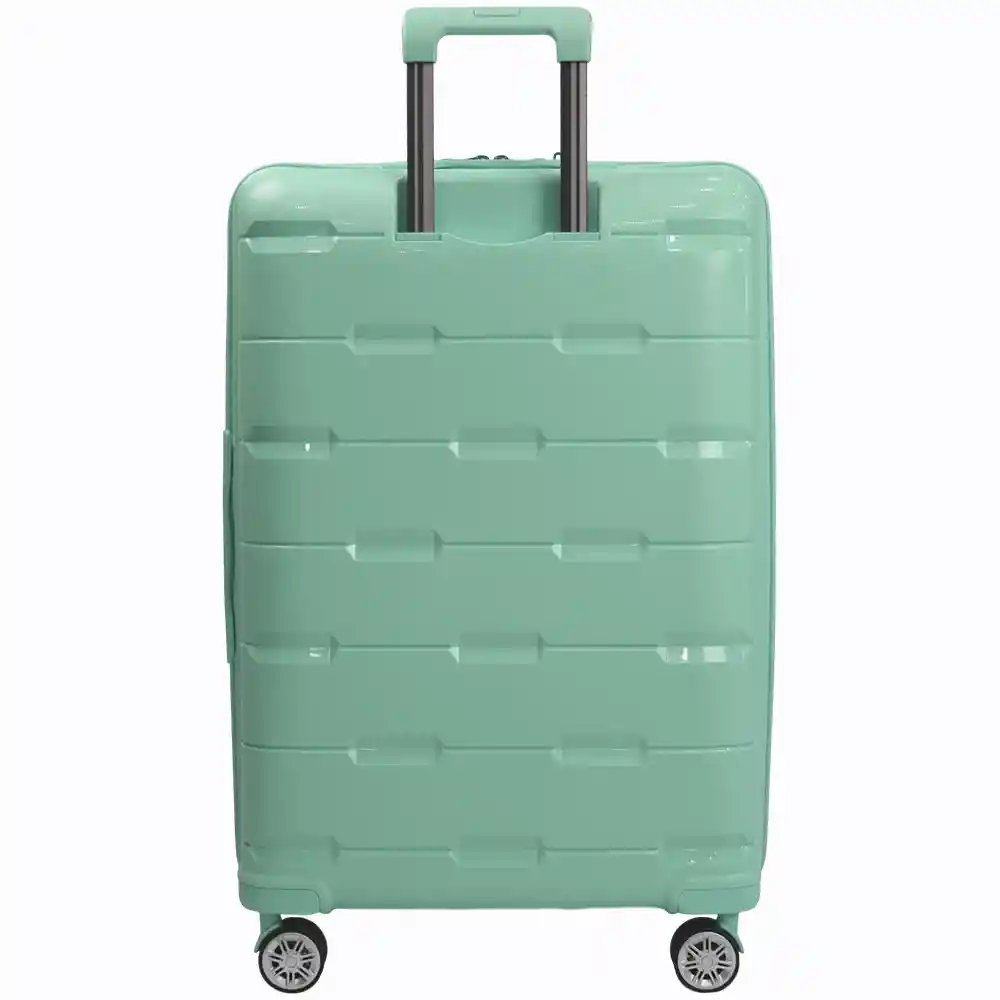 Maleta De Viaje 28″ Swiss World, 100% Polipropileno, L.green