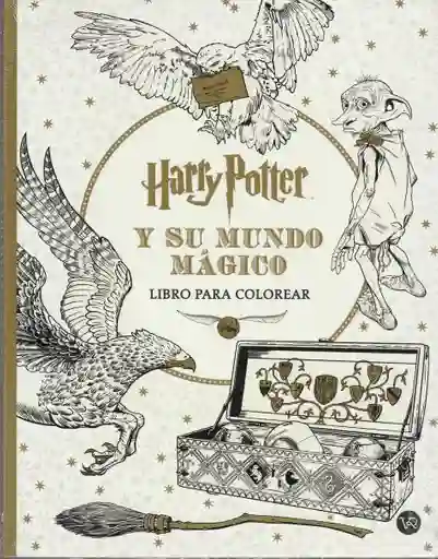 Harry Potter Y Su Mundo Mágico Libro Colorear