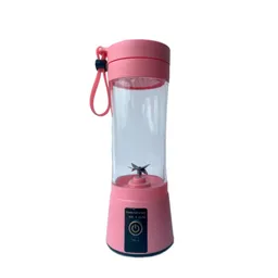 Licuadora Portátil Zebbris Mini 380ml Rosada