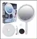 Espejo Aro Luz Led Y Ventilador