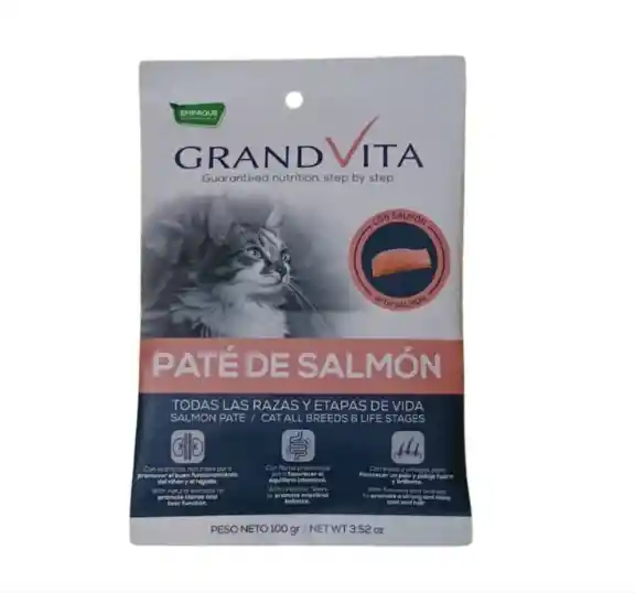 Gran Vita Pate De Salmon Gato 100gr