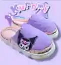 Pantuflas Babuchas De Lino Inspiradas En Kuromi Hellow Kitty