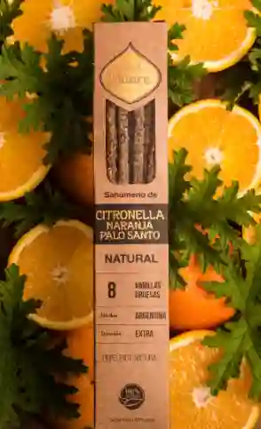 Incienso De Citronela, Naranja Y Palo Santo