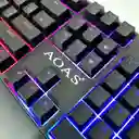 Teclado Mecánico Retroiluminado Rgb Gamer Usb Aoas M 700