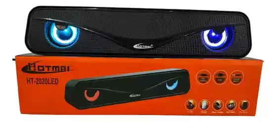 Barra De Sonido Alambrica Rgb | Parlante Para Pc Portatil