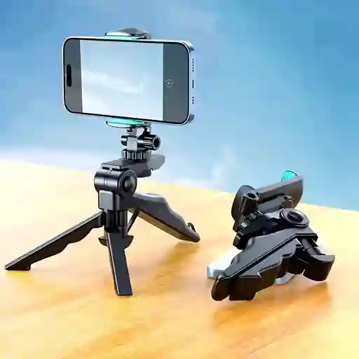 Trípode Giratorio De 360 Grados Para Smartphone - Soporte De Celular Ajustable Extensible Universal