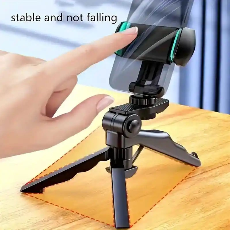 Trípode Giratorio De 360 Grados Para Smartphone - Soporte De Celular Ajustable Extensible Universal