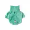 Saco Xl Cuello Alto Cremallera Bisonte Verde Esmeralda