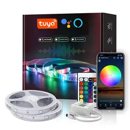 Cinta Luz Led Rgb 5 Metros Wifi 12v Tuya Smart Alexa Google