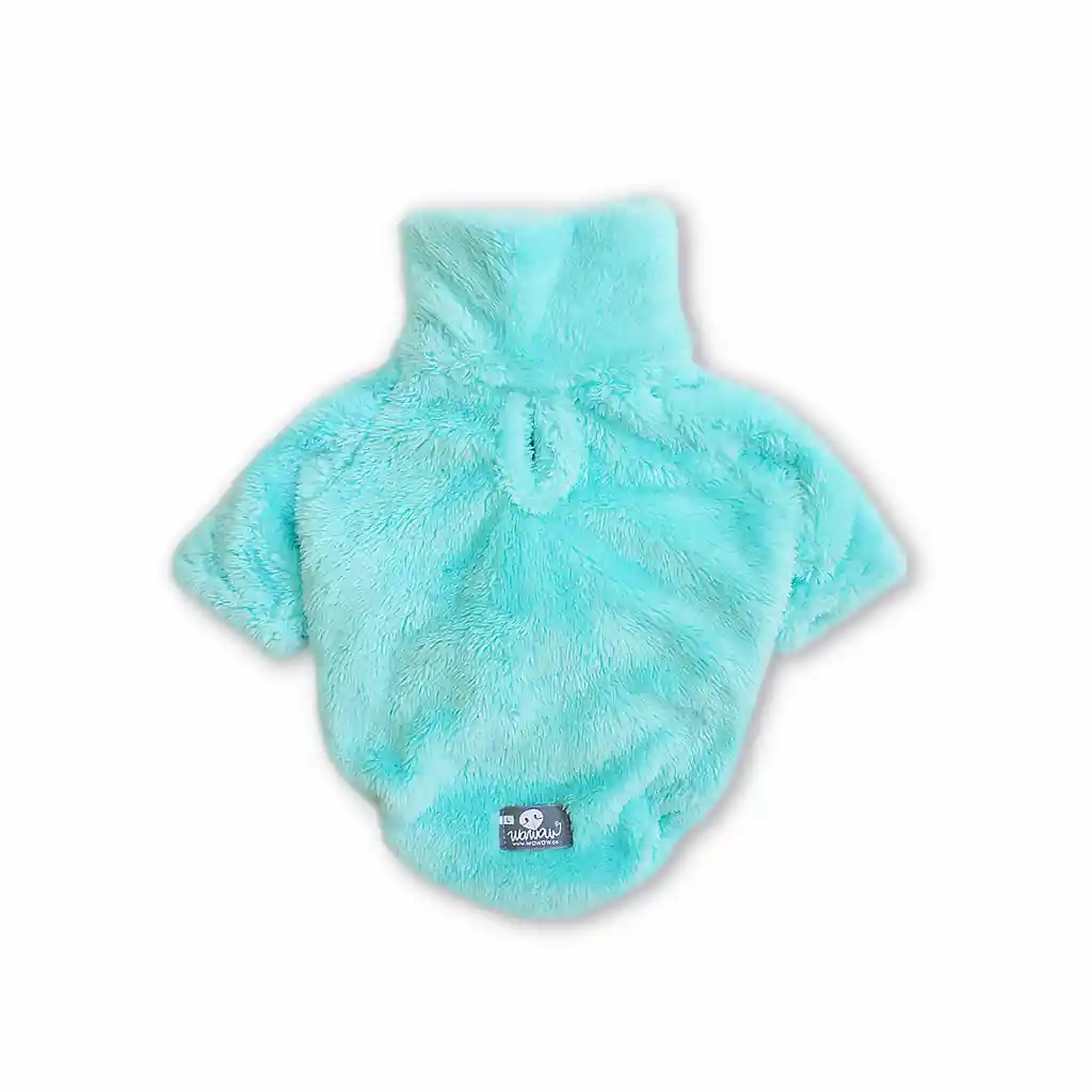 Saco 5xl Cuello Alto Cremallera Bisonte Menta