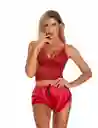 Conjunto De Pijama De Seda Satinada Para Mujer,