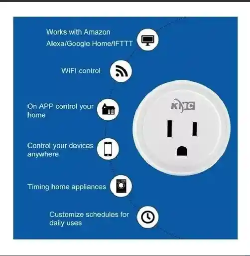 Enchufe Inteligente Wifi Alexa Y Google Assistant Mini Nest