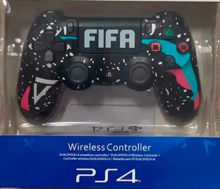 Control Ps4 Edición Especial Fifa Dualshock 4 Wireless Ps4 Negro Genérico