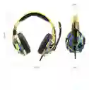 Audífonos Diadema Gamer Komc G305 Con Microfono Led Usb Rgb