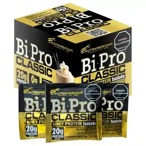 Bipro Classic 18 Sachets - Vainilla Proteina Limpia