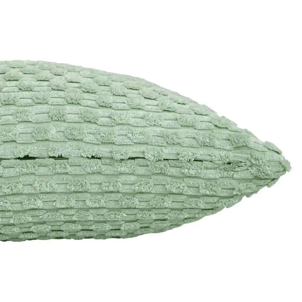 Cojin Kamuchy Jacquard 47x47cm Verde Poliester