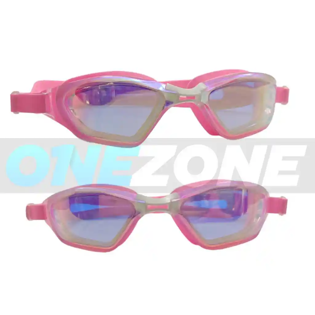 Gafas De Natación Con Protección Uv, Anti Fog - M2207/ Rosado