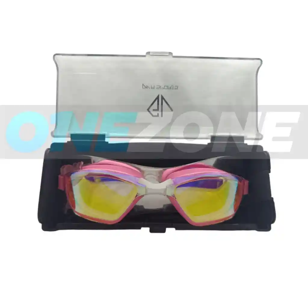 Gafas De Natación Con Protección Uv, Anti Fog - M2207/ Rosado