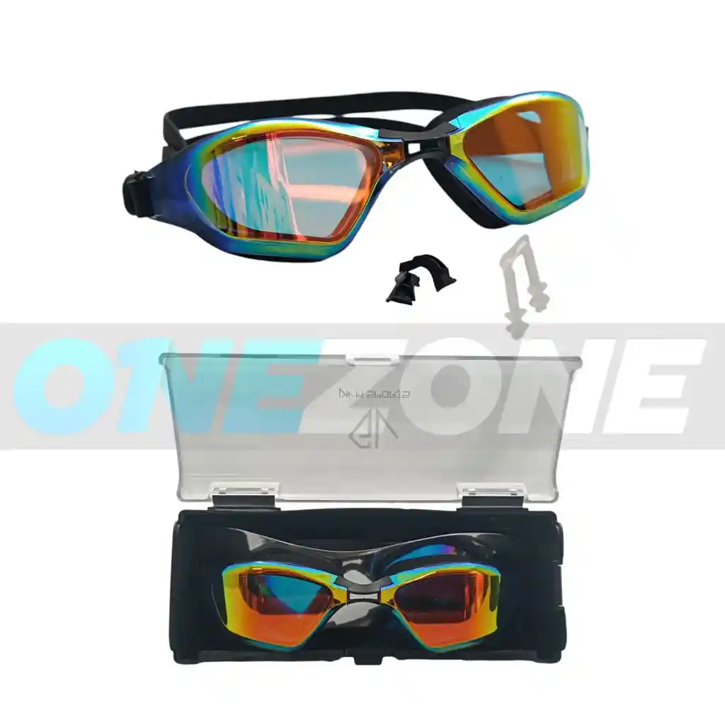 Gafas De Natación Con Protección Uv, Anti Fog - M2207/ Negro