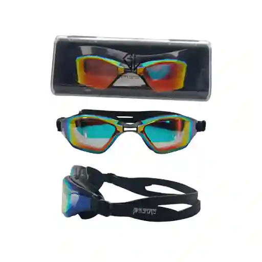 Gafas De Natación Con Protección Uv, Anti Fog - M2207/ Negro