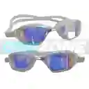 Gafas De Natación Con Protección Uv, Anti Fog - M2207/ Blanco