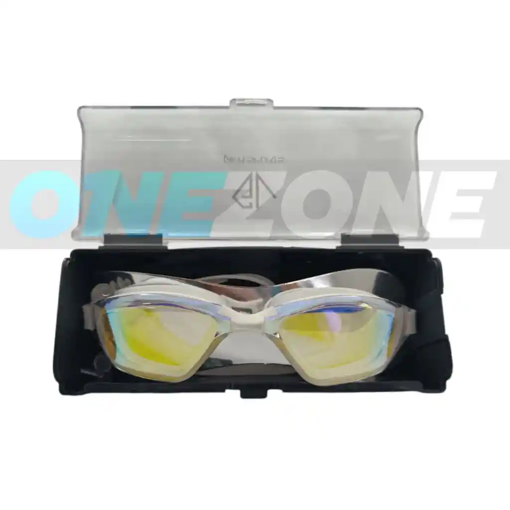 Gafas De Natación Con Protección Uv, Anti Fog - M2207/ Blanco