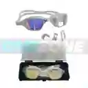 Gafas De Natación Con Protección Uv, Anti Fog - M2207/ Blanco