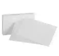 Ficha Bibliografica X 50 Und Color Blanco. 10 X 14 Cm C/u.