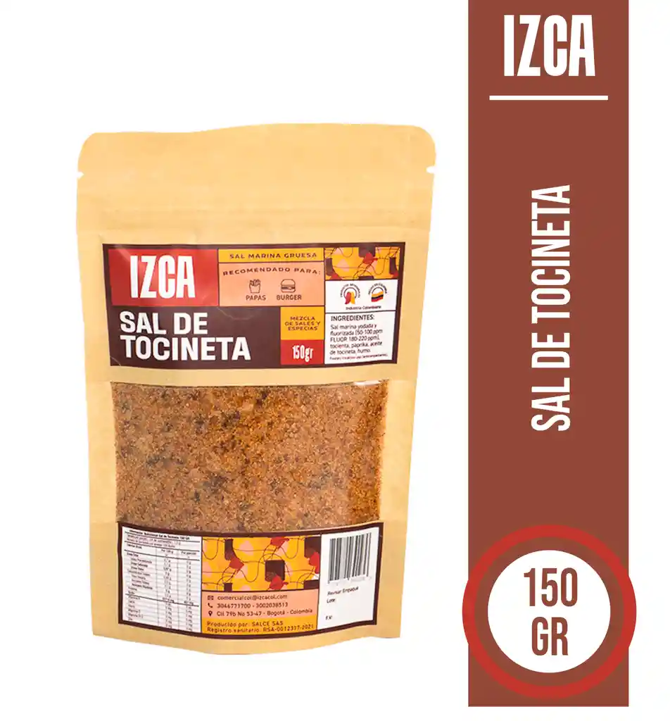 Sal De Tocineta Refill Izca By Salce