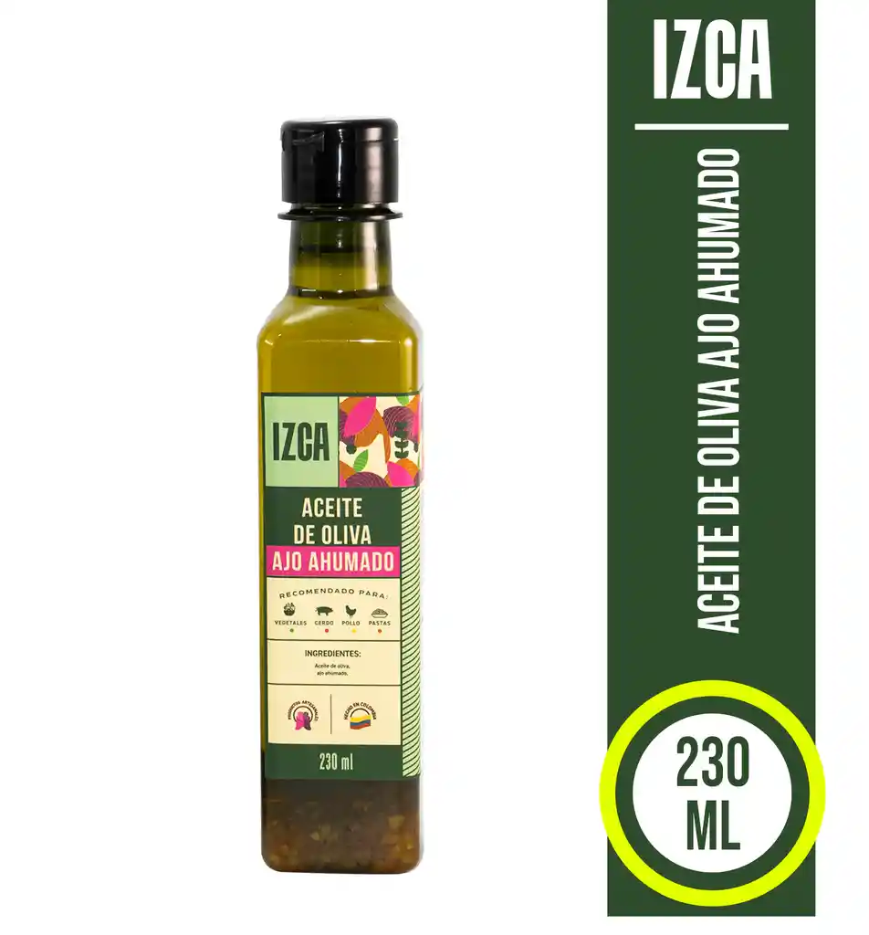 Aceite De Oliva De Ajo Ahumado Izca By Salce