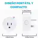 Tomacorriente Inteligente Smart Plug Alexa Google Home Wifi 2.4g