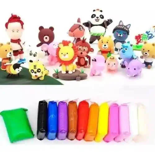 Plastilinas Mágicas Por 12 Colores