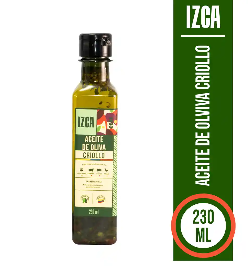 Aceite De Oliva Criollo Izca By Salce