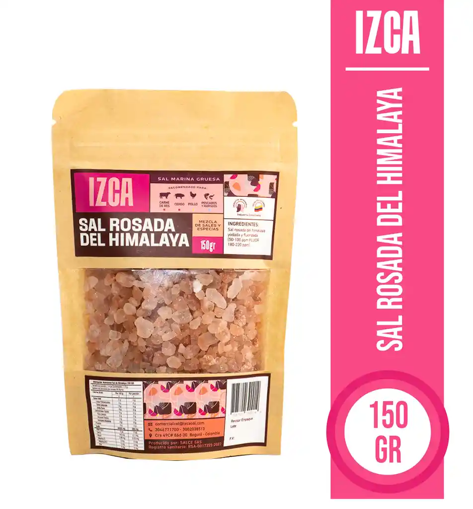 Sal Rosada Del Himalaya Refill Izca By Salce