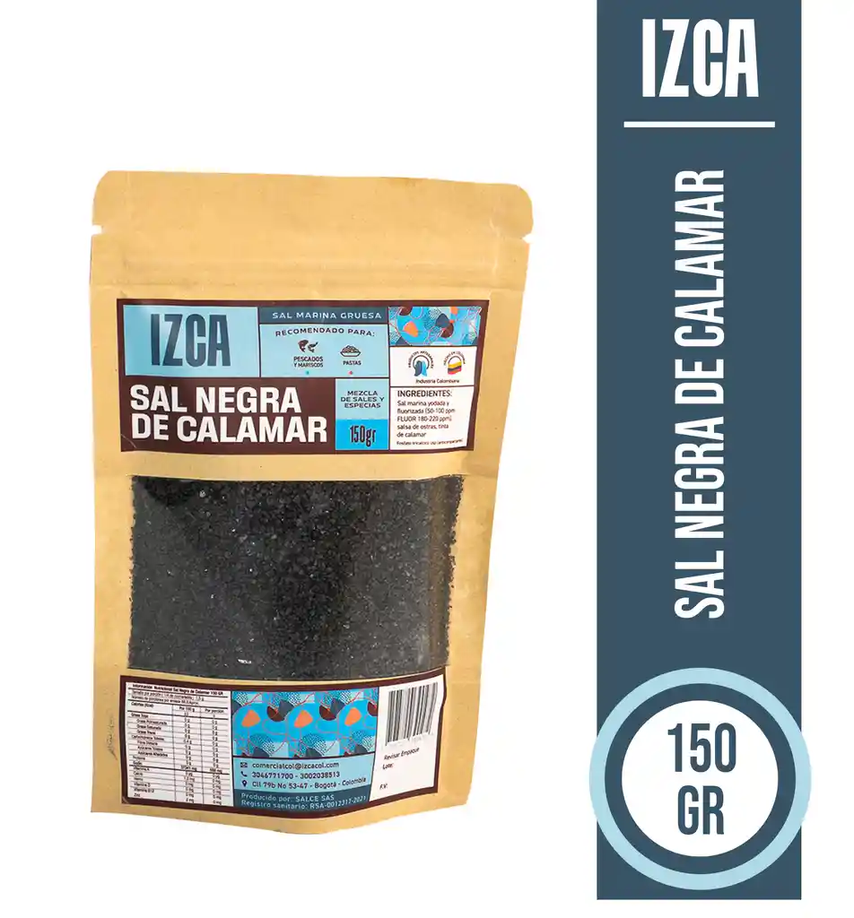 Sal Negra De Calamar Refill Izca By Salce