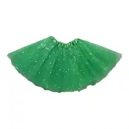 Tutu De Niña Con Lentejuelas Brillantes Escarchado Falda Ballet Malla Elástica Tutu Vestido Bailarina Disfraz Halloween