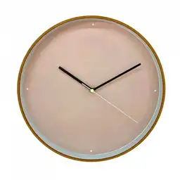 Reloj Pared Concepts Boho 32x33cm Beige 100% Plastico