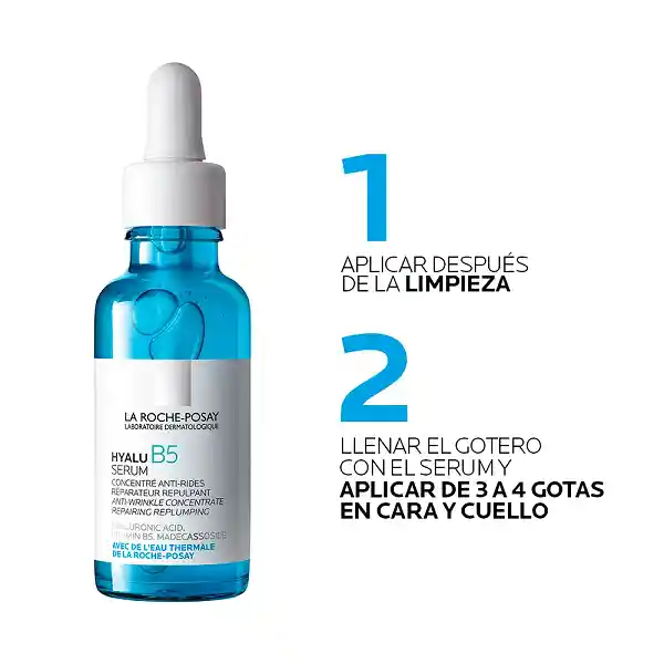 Serum De Ácido Hialurónico La Roche Posay Anti Edad Hyalu B5