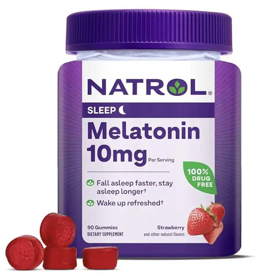 Melatonina Natrol Gomas 10 Mg