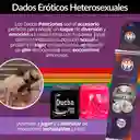 Kit Juego Dados Y Póker Lésbico + Potenciador + Multiorgasmo