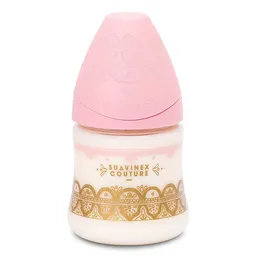 Suavinex Biberón Couture 150ml Rosa