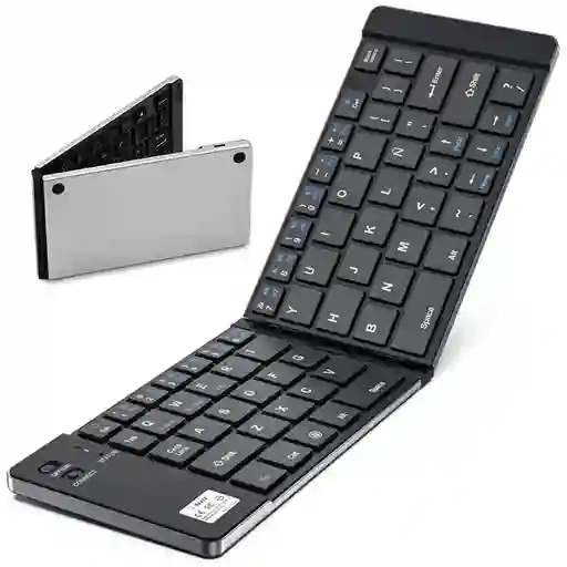 Teclado Bluetooth Plegable Español Para Android Ios Pc Smart