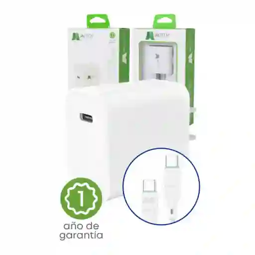 Cargador Jaltech 20w Tipo C-c