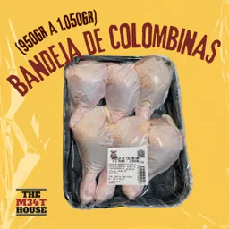 Bandeja De Colombinas De Pollo (950gr A 1.050gr)