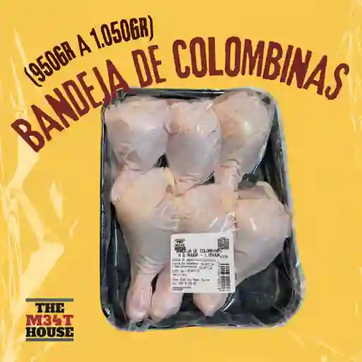 Bandeja De Colombinas De Pollo (950gr A 1.050gr)