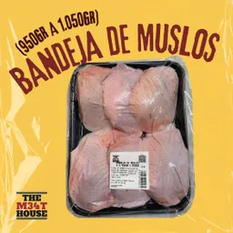 Bandeja De Muslos De Pollo (950gr A 1.050gr)