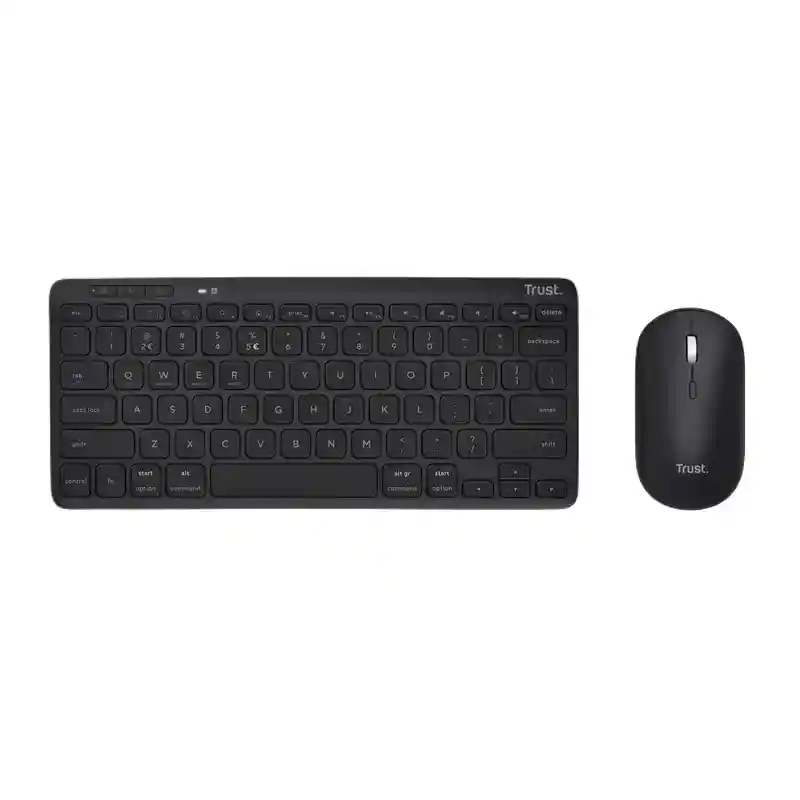 Combo Inalambrico Lyra Teclado Y Mouse Multidispositivo Recargable