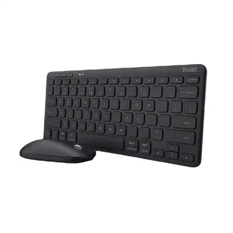 Combo Inalambrico Lyra Teclado Y Mouse Multidispositivo Recargable