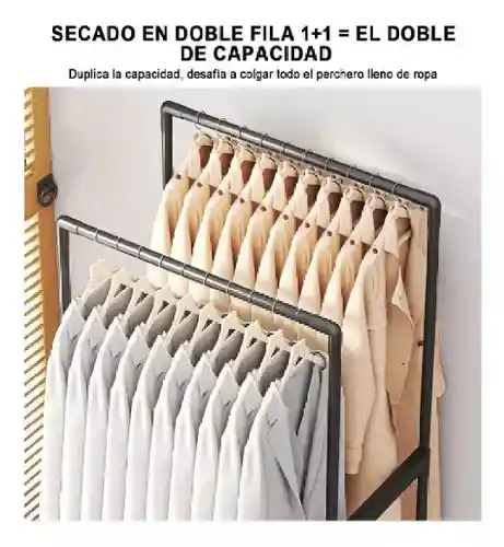 Organizador Zapatos Con Perchero Doble