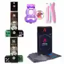 Kit Parejas X2 Vibrador Bala Y Anillo + Dados + Poker Kamasutra